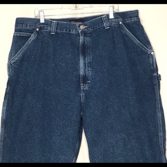 Harbor Bay Mens Carpenter Jeans - Picture 2 of 8